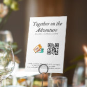 Ehewesen Honeymoon Fund Qr Code Geschenk Einladung