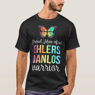 Ehlers Danlos Awareness T Proud Mama Butterfly T-S T-Shirt