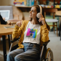 Ehlers Danlos Awareness Zebra T - Shirt