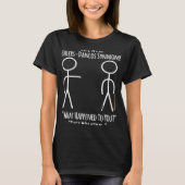 Ehlers Danlos Bewusstsein Leben mit EDS Just Walki T-Shirt (Vorderseite)