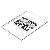 Ehlers Danlos (EDS) My 100% Notizblock (Linke Seite)