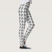 Ehlers-Danlos Gesellschafts-offizielle gemusterte Leggings (Rechts)
