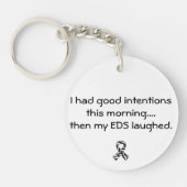 Ehlers Danlos Laughed Schlüsselanhänger (Vorderseite)