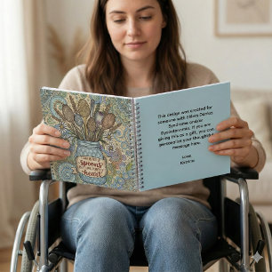 Ehlers Danlos Spoonie Spiralblock Notizblock