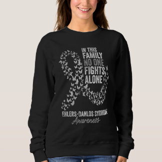 Ehlers-Danlos-Syndrom-Bewusstseinsmonat Schmetterl Sweatshirt