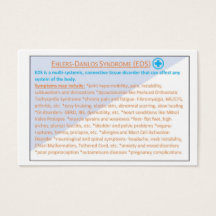 Ehlers Danlos Syndrom EDS Informationskarte