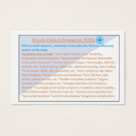 Ehlers Danlos Syndrom EDS Informationskarte