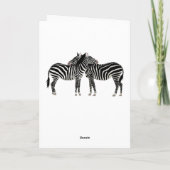 Ehlers-Danlos-Syndrom EDS Zebra Awareness Card Karte (Rückseite)