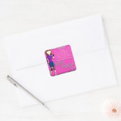 Ehlers Danlos Syndrom Quadratischer Aufkleber (Umschlag)