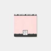 Ehlers-Danlos Syndrom Zebra Bewusstsein Post-it Klebezettel (Vorderseite)