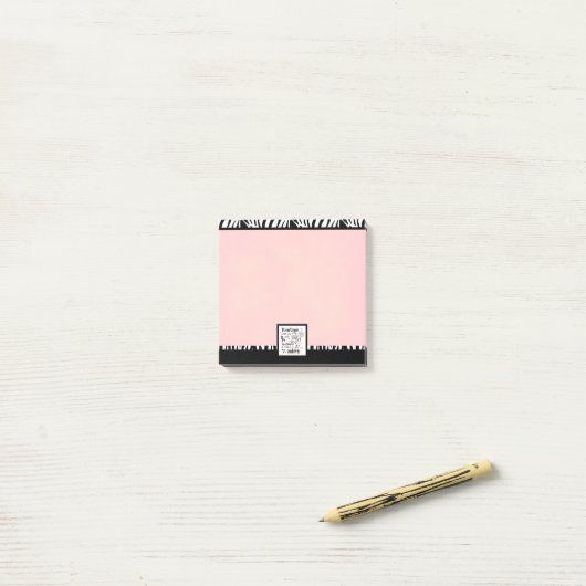 Ehlers-Danlos Syndrom Zebra Bewusstsein Post-it Klebezettel (Auf Schreibtisch)