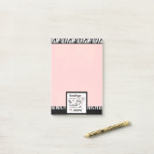 Ehlers-Danlos Syndrom Zebra Bewusstsein Post-it Klebezettel (Auf Schreibtisch)