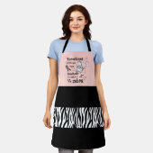 Ehlers-Danlos Syndrom Zebra Bewusstsein Schürze (Getragen)