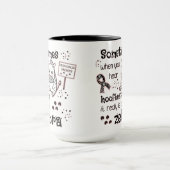 Ehlers-Danlos Syndrom Zebra Bewusstsein Tasse (Zentrum)