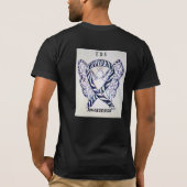 Ehlers-Danlos Syndrome (EDS) Awareness Ribbon T-Sh T-Shirt (Rückseite)