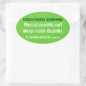 Ehlers-Danlos Syndrome (EDS) Sticker (Tasche)