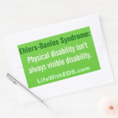 Ehlers-Danlos Syndrome (EDS) Sticker (Umschlag)