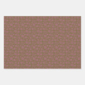 Ehpopoki Floral x 3 Geschenkpapier Set (Vorderseite 3)