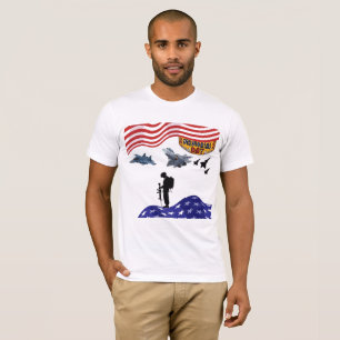Ehre am Gedenktag weiß T-Shirt