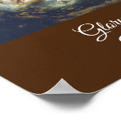 Ehre an die heilige Rose Limas Poster (Ecke)