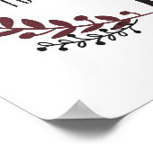 Ehre an Gott im höchsten Poster (Ecke)