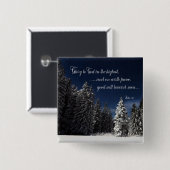 Ehre an Gott - Luke 2:14 Button (Vorne & Hinten)