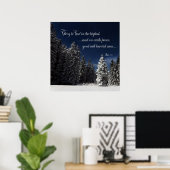 Ehre an Gott - Luke 2:14 Poster (Heimbüro)