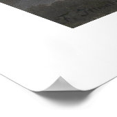 Ehre an Jesus und Maria (30 x 50 extra groß) Poster (Ecke)