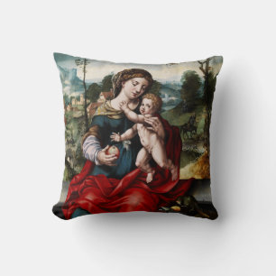 Ehre an Jesus und Maria Kissen