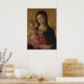 Ehre an Jesus und Maria Poster (Küche)