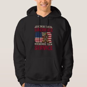 Ehre das Opfer erinnern Sie sich an den Militärdie Hoodie
