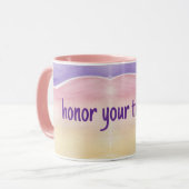 Ehre deine wahre Tasse (Vorderseite Links)