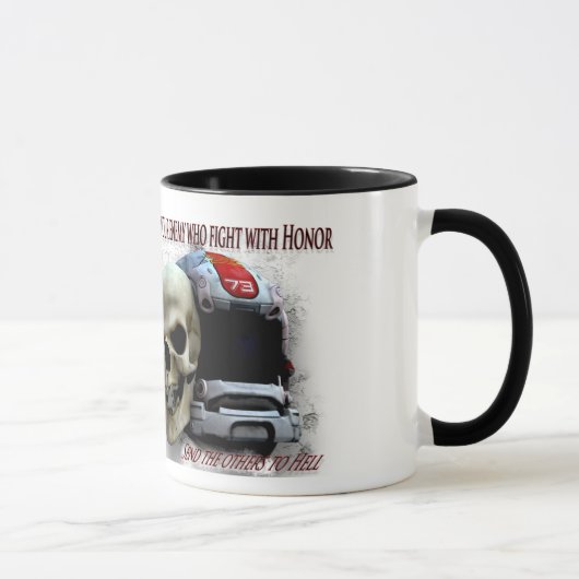 Ehre deinen Feind Tasse (Rechts)