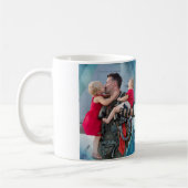 Ehre deinen militärischen Vater als Sondervatertag Kaffeetasse (Links)