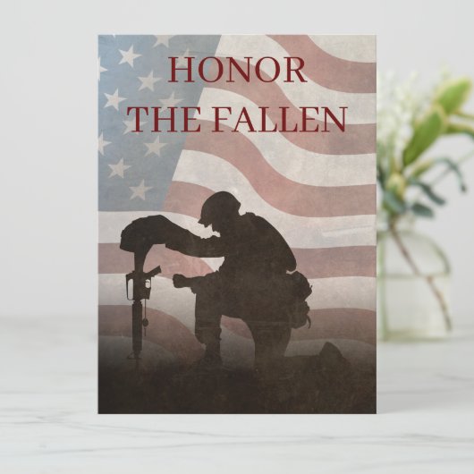 Ehre der gefallenen (Stehend Vorderseite)