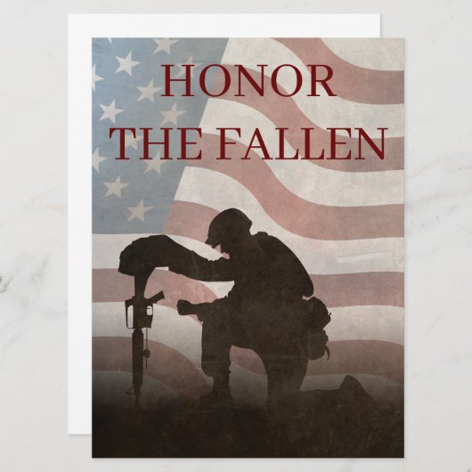 Ehre der gefallenen (Vorne/Hinten)