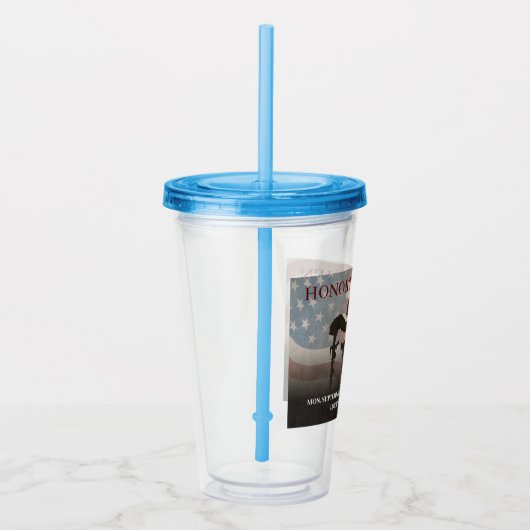 Ehre der gefallenen acryltrinkbecher (Rechts)