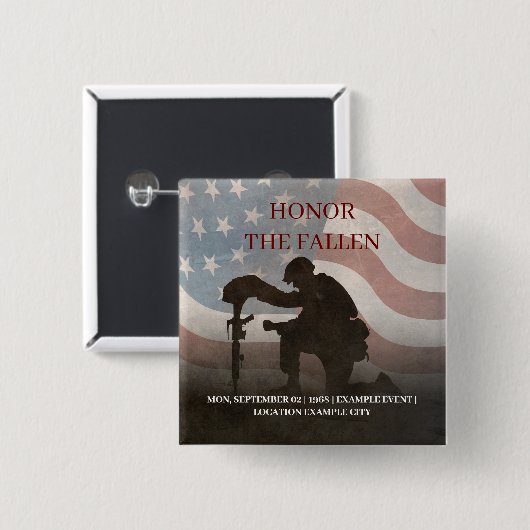 Ehre der gefallenen button (Vorne & Hinten)