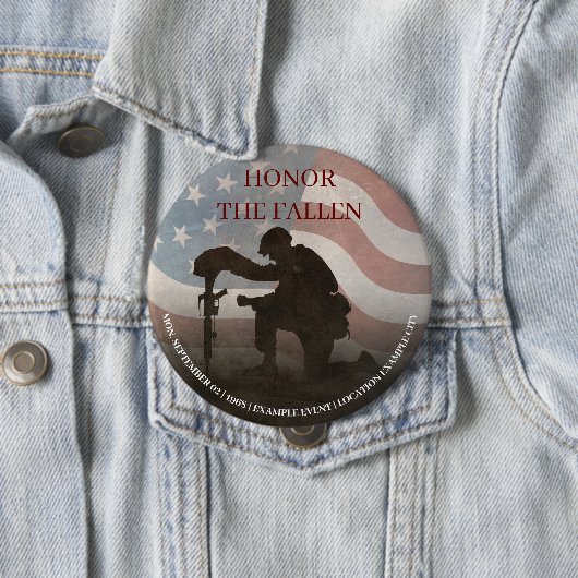 Ehre der gefallenen button (Beispiel)