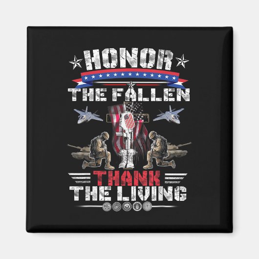 Ehre der gefallenen Dankbarkeit für den lebendigen Magnet (Vorne)