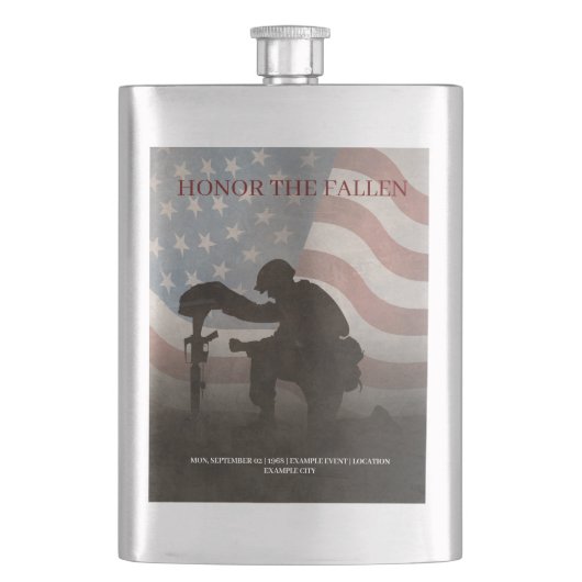 Ehre der gefallenen flachmann (Vorderseite)