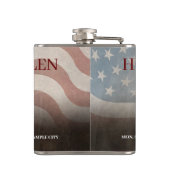 Ehre der gefallenen flachmann (Rückseite)