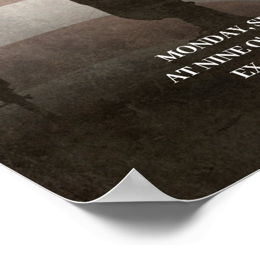 Ehre der gefallenen poster (Ecke)