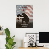 Ehre der gefallenen poster (Heimbüro)