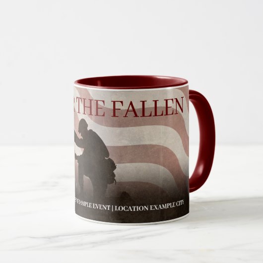 Ehre der gefallenen tasse (VorderseiteRechts)