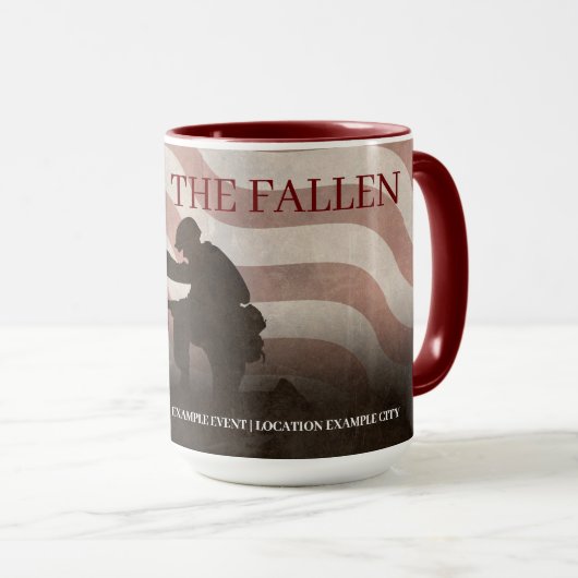 Ehre der gefallenen tasse (VorderseiteRechts)