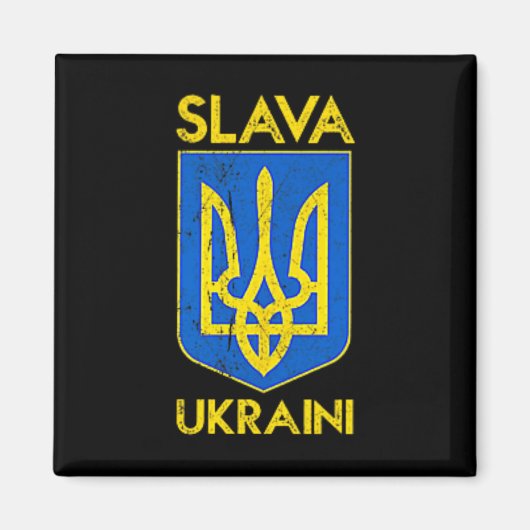 Ehre der Ukraine2 Magnet (Vorne)