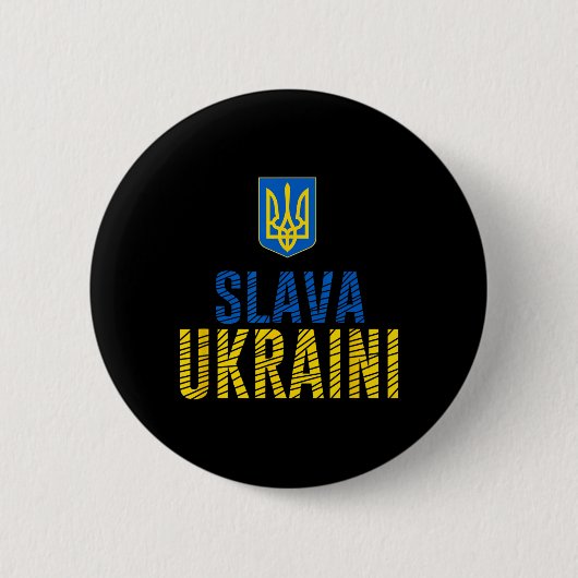 Ehre der Ukraine Button (Vorderseite)