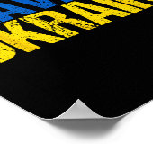 Ehre der Ukraine Poster (Ecke)