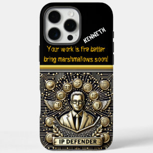 Ehre des Anwalts der Rechte des geistigen Eigentum iPhone 16 Pro Max Hülle